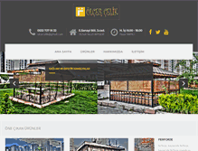 Tablet Screenshot of olcercelik.com